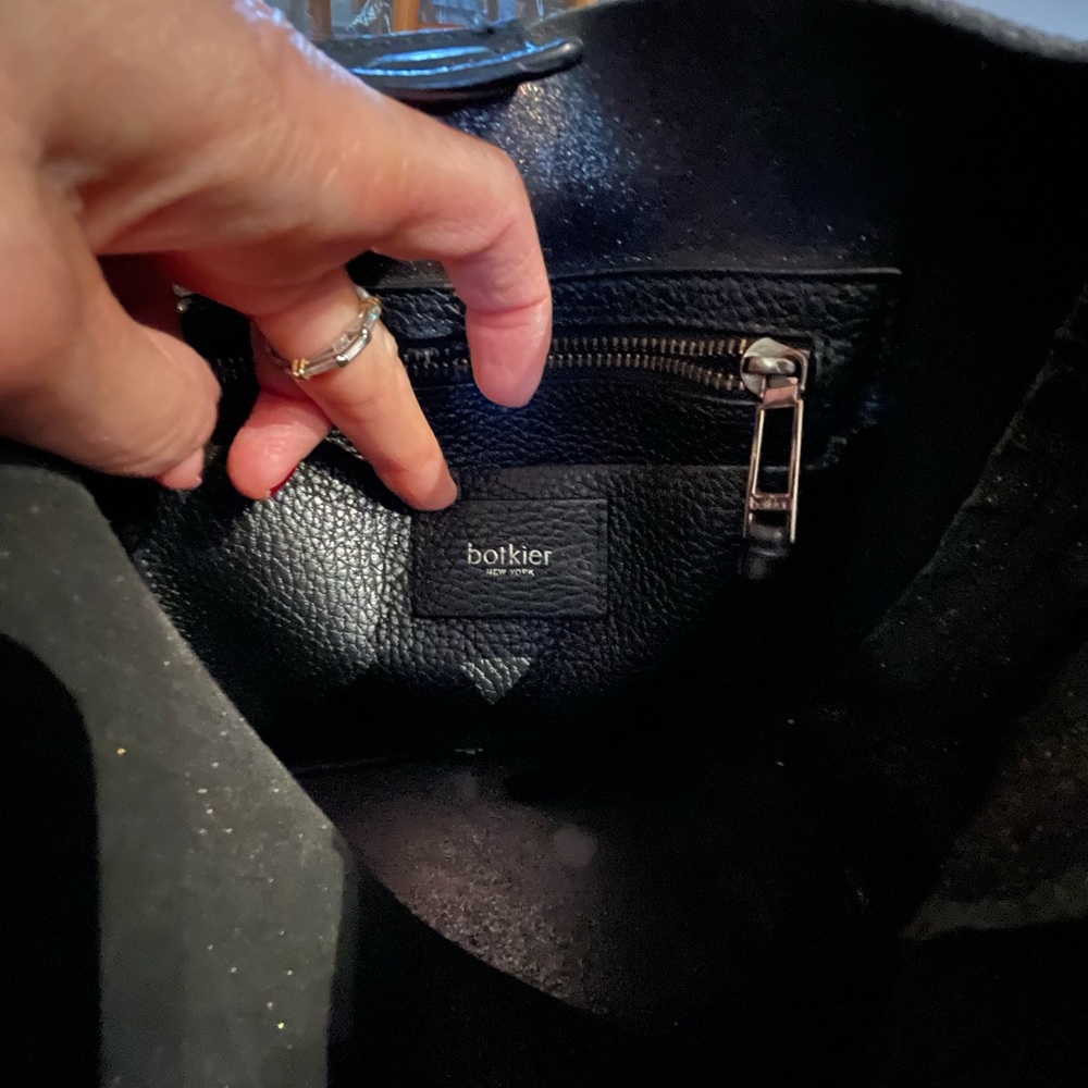 Botkier Black Leather Hobo Bag - Picture 4 of 15